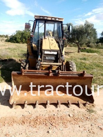 À vendre Tractopelle Caterpillar 428 C complet