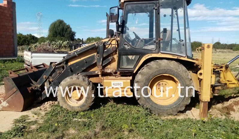 À vendre Tractopelle Caterpillar 428 C complet