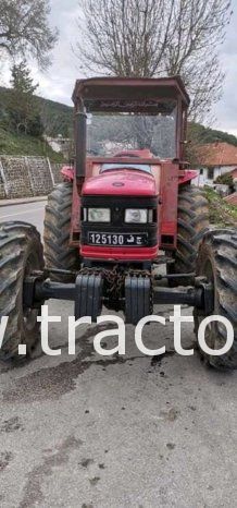 À vendre Tracteur Mahindra 7030 avec semi remorque agricole benne complet