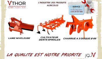 À vendre Charrue à 3 disques – complet