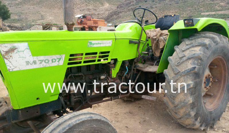 À vendre Tracteur Deutz M 70 07 complet
