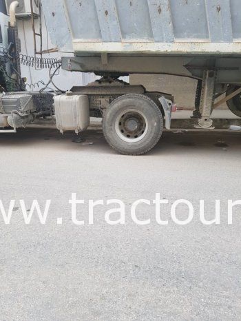 À vendre Tracteur routier Renault Premium 410 DXI avec semi remorque benne TP  (2007) complet