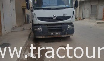 À vendre Tracteur routier Renault Premium 410 DXI avec semi remorque benne TP  (2007) complet