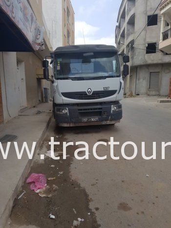 À vendre Tracteur routier Renault Premium 410 DXI avec semi remorque benne TP  (2007) complet