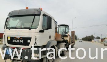 À louer Tracteur routier Man TGS 33.400 avec semi remorque porte engin complet