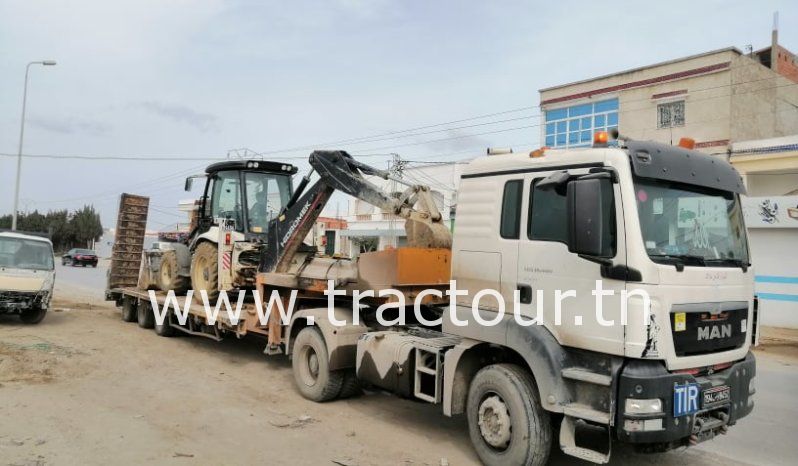 À louer Tracteur routier Man TGS 33.400 avec semi remorque porte engin complet