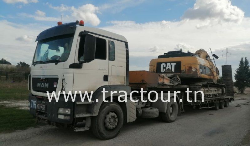 À louer Tracteur routier Man TGS 33.400 avec semi remorque porte engin complet