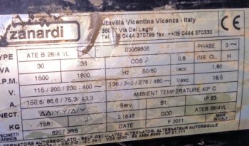 À vendre Groupe électrogène 3 cylindres Deutz type F3L912 complet