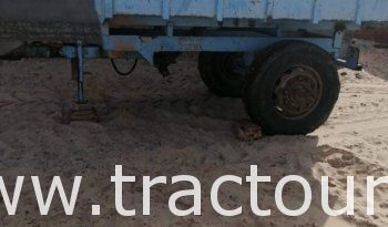 À vendre Semi remorque agricole benne 5 tonnes avec carte grise complet