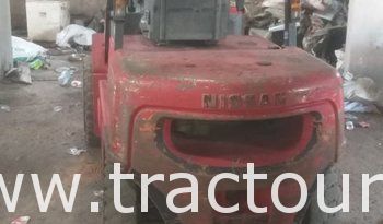 À vendre Chariot élévateur diesel Nissan 3 tonnes complet