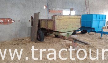 À vendre Semi remorque agricole benne 5 tonnes SKF sans carte grise complet