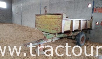 À vendre Semi remorque agricole benne 5 tonnes SKF sans carte grise complet