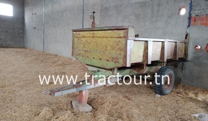 À vendre Semi remorque agricole benne 5 tonnes SKF sans carte grise complet