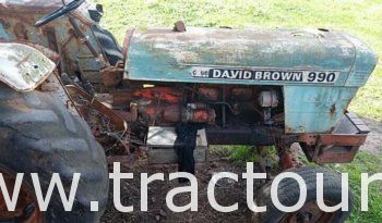 À vendre Tracteur Case 990 David Brown Ferraille avec carte grise complet