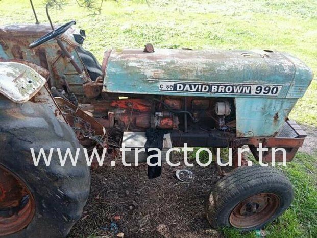 À vendre Tracteur Case 990 David Brown Ferraille avec carte grise complet