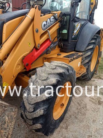 À vendre Tractopelle Case 580 T (2014) complet