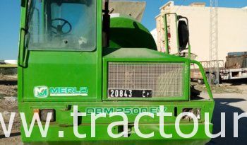 À vendre Auto bétonnière Merlo DBM 2500 EV (2011) complet