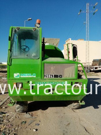 À vendre Auto bétonnière Merlo DBM 2500 EV (2011) complet