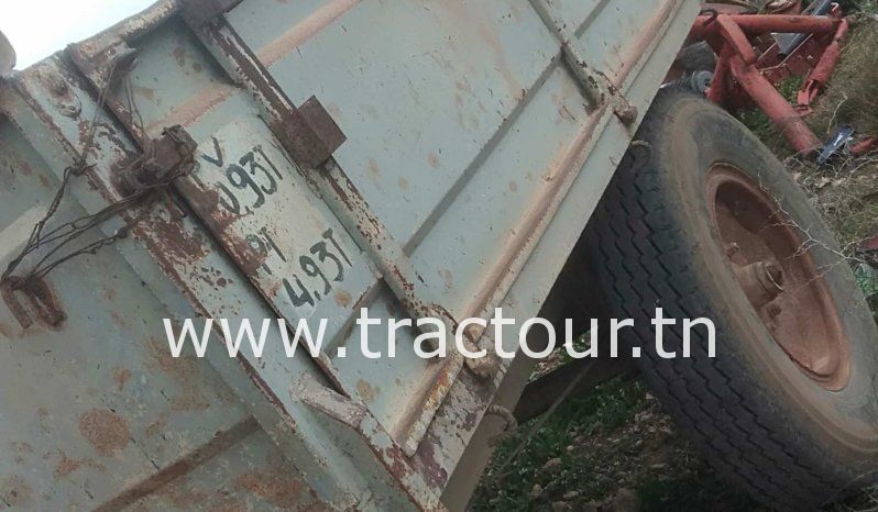 À vendre Semi remorque agricole benne complet