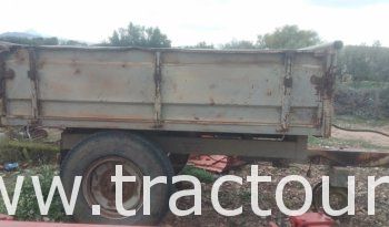 À vendre Semi remorque agricole benne complet