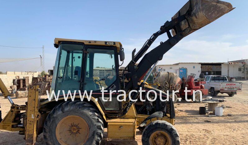 À vendre Tractopelle Caterpillar 428 D complet