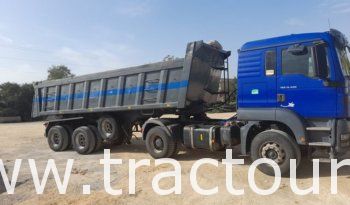 À vendre Tracteur routier Man TGS 19.400 avec semi remorque benne TP Sicame (2016) complet