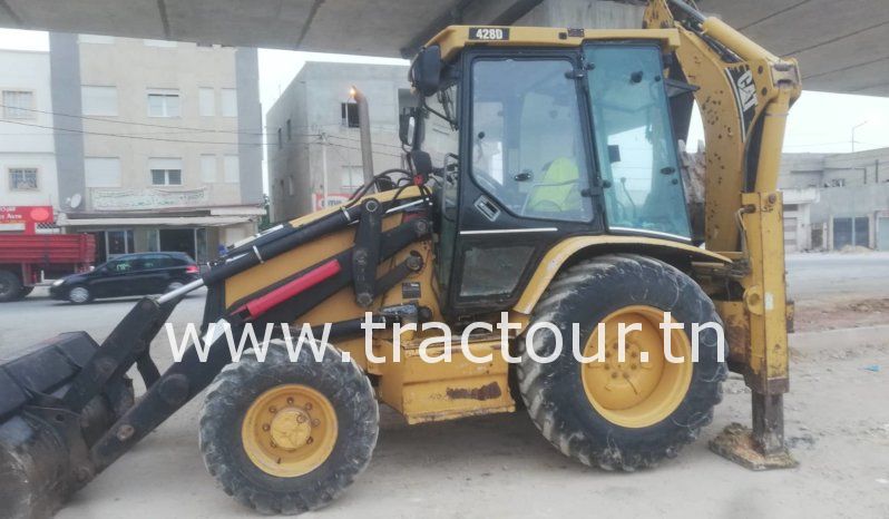 À vendre Tractopelle Caterpillar 428 D (2003) complet