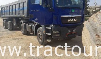 À vendre Tracteur routier Man TGS 19.400 avec semi remorque benne TP Sicame (2016) complet