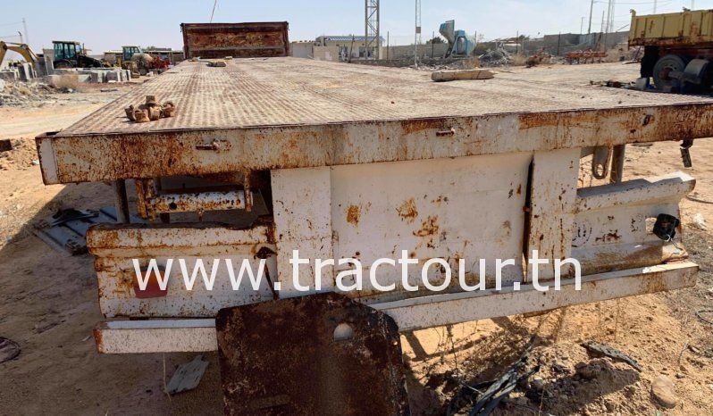 À vendre Semi remorque plateau sans ridelles Huard (1991) complet