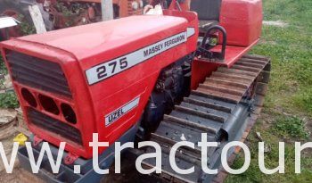 À vendre Tracteur à chenilles Massey Ferguson 275 complet