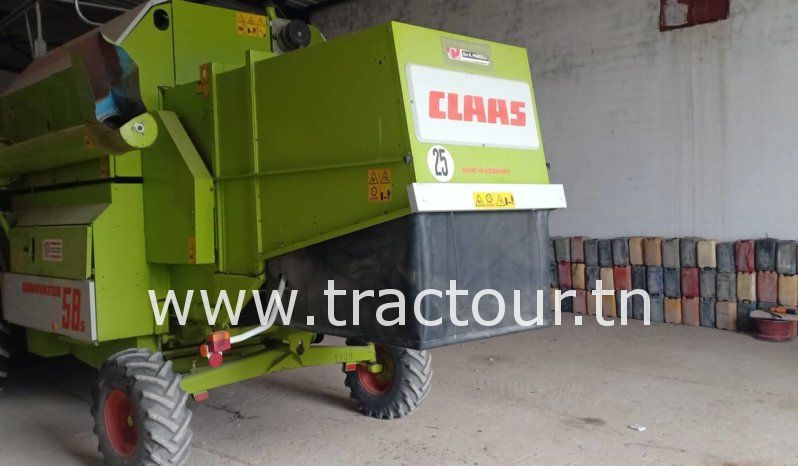À vendre Moissonneuse batteuse Claas Dominator 58s avec moteur Perkins (1995) complet