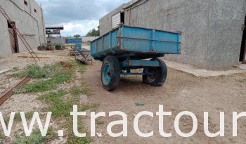 À vendre Semi remorque agricole benne 5 tonnes Huard avec carte grise complet