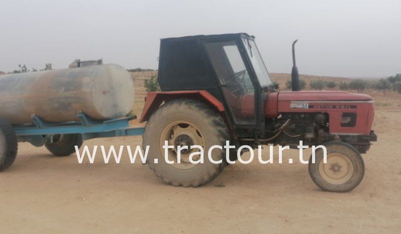 À vendre Tracteur Zetor 6911 avec semi remorque citerne complet