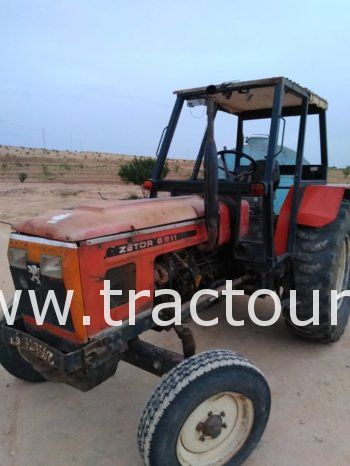 À vendre Tracteur Zetor 6911 avec semi remorque citerne complet