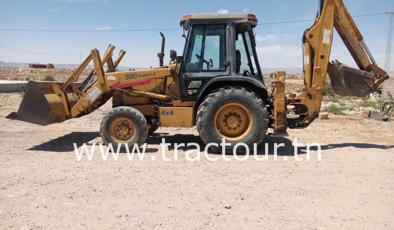 À vendre Tractopelle Case 580 Super LE (1999) complet
