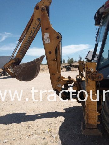 À vendre Tractopelle Case 580 Super LE (1999) complet