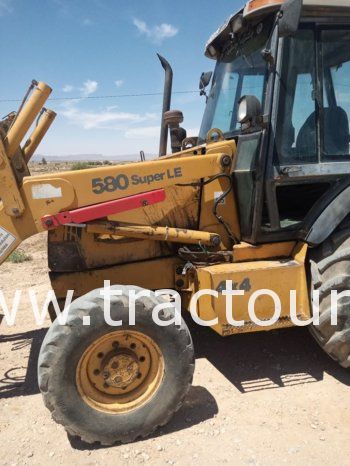 À vendre Tractopelle Case 580 Super LE (1999) complet