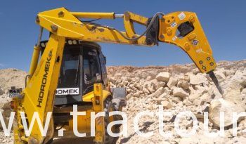 À louer (للكراء) Tractopelle Hidromek 102B avec brise roche MTB 440 للكراء complet