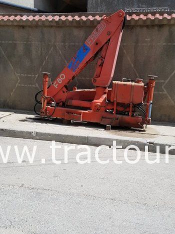 À vendre Grue auxiliaire pour camion Fassi 6 tonnes complet