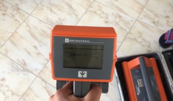 À vendre Géo détecteur de réseaux et canalisation Metrotech 9890 complet