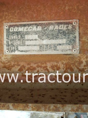À vendre Semi remorque plateau sans ridelles ComeCab Rades (1996) complet
