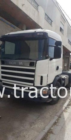 À vendre Tracteur routier Scania 124G 360 (2002) complet