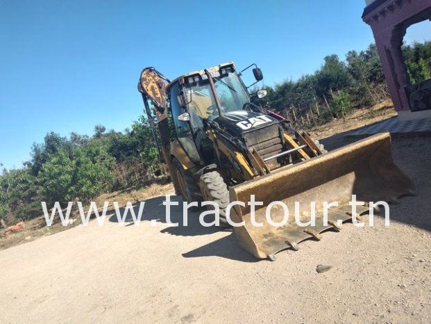 À vendre Tractopelle Caterpillar 428 E (2010) complet