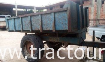 À vendre Semi remorque agricole benne avec carte grise (2001) complet