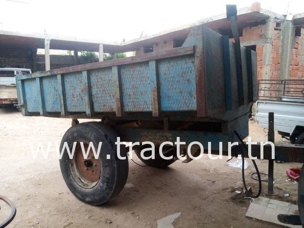 À vendre Semi remorque agricole benne avec carte grise (2001) complet