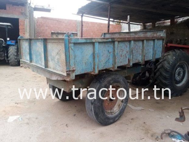 À vendre Semi remorque agricole benne avec carte grise (2001) complet
