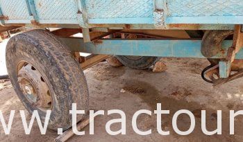 À vendre Tracteur Landini 8860 avec canadienne et semi remorque agricole benne (2004) complet