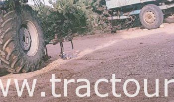 À vendre Tracteur Landini 8860 avec canadienne et semi remorque agricole benne (2004) complet