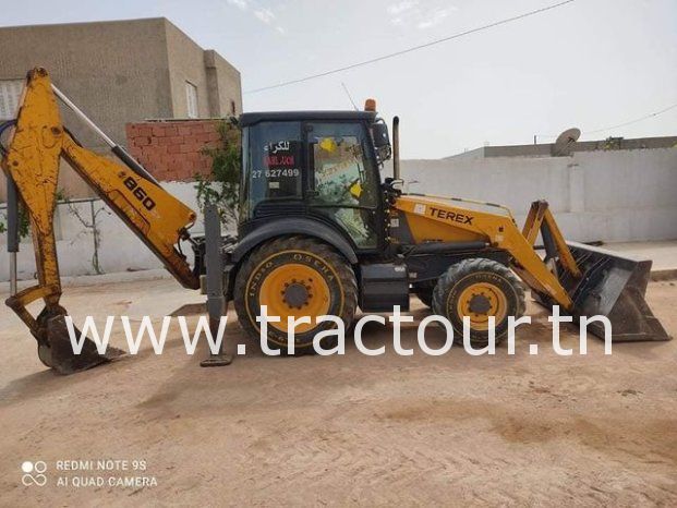 À vendre Tractopelle Terex 860 SX (2010) complet