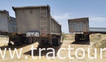 À vendre 10 Semi-remorques bennes TP Comet Tunicom Sicame complet